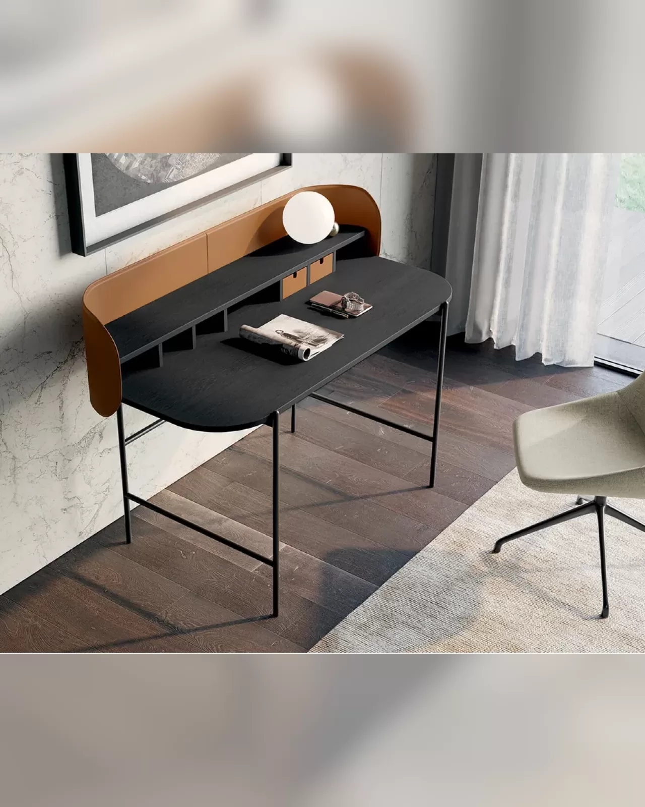 Supernova Desk, Dall'Agnese desk made in Italy