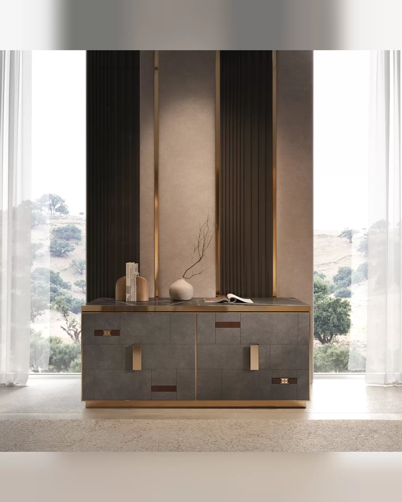 Cromo Plus Dresser, Epoque Exence Expance bedroom furniture