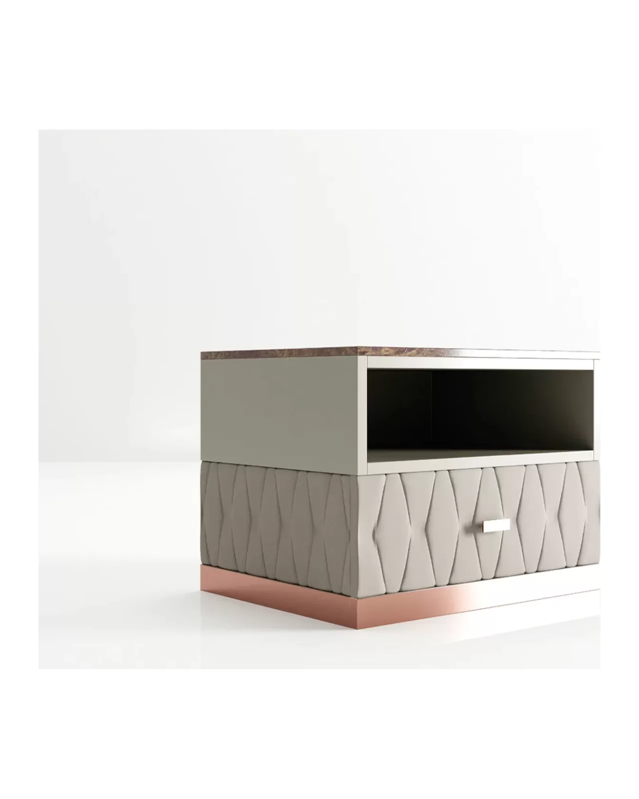 Nefrite Nightstand by Epoque, made in italy bedside table