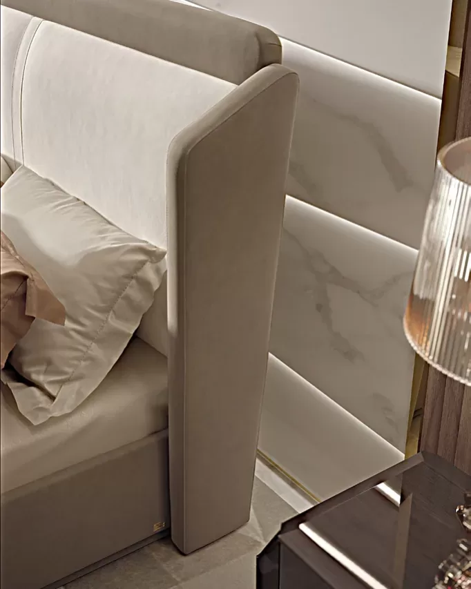 Icon Upholstered Bed by Francesco Pasi, exclusive furniture