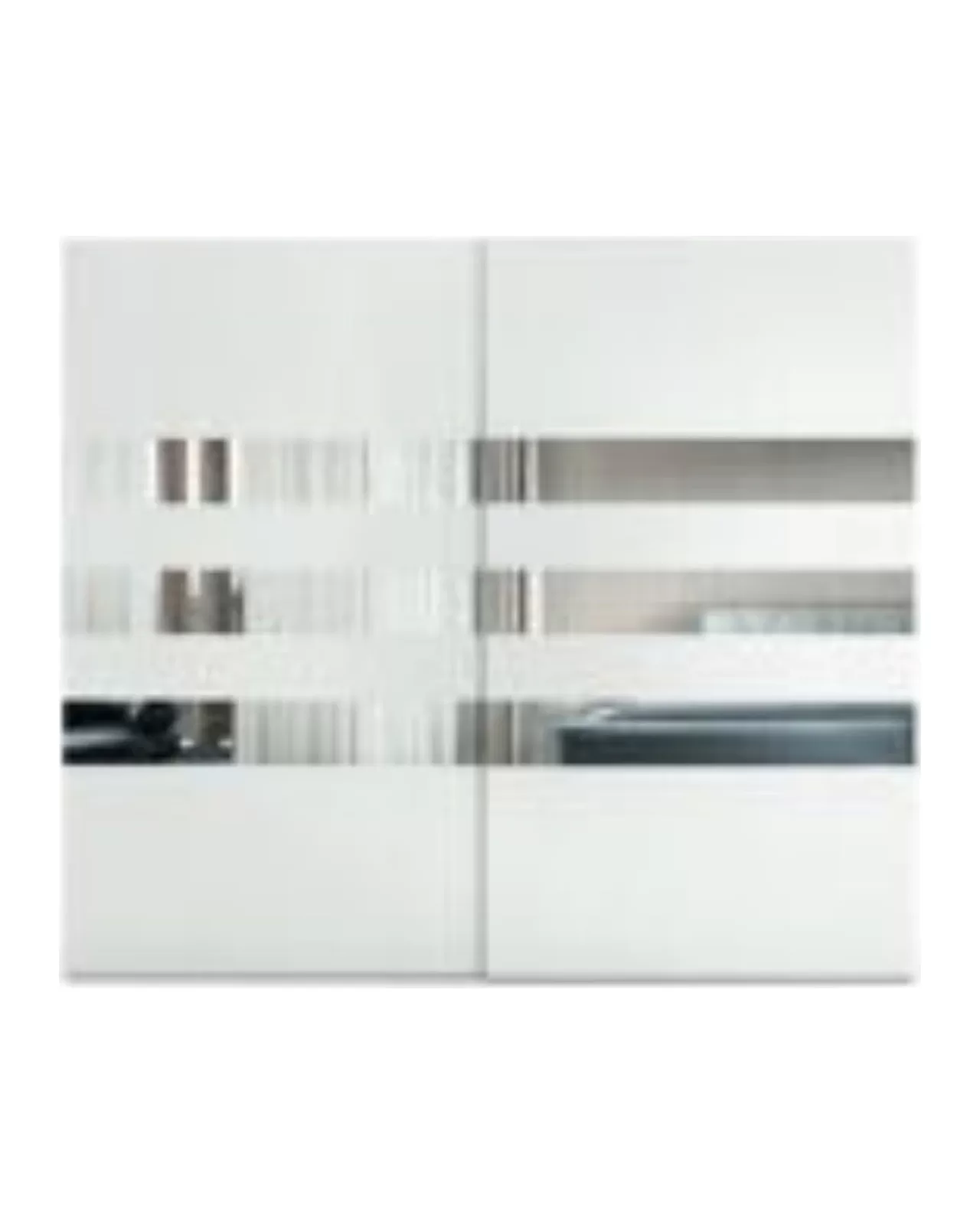Musa Wardrobe, Horizontal Mirror by Francesco Pasi, Musa bedroom collection