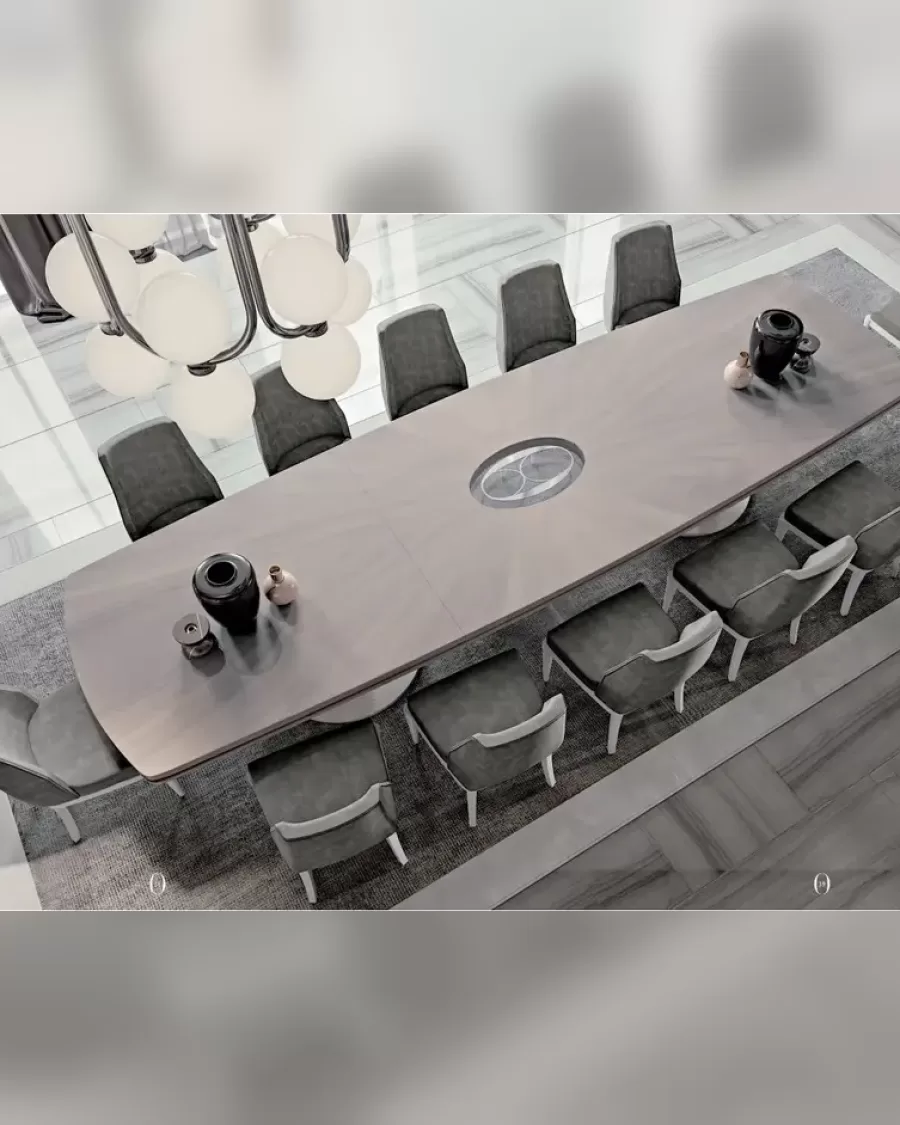 Ellipse Five-Metre Dining Table by Francesco Pasi, Italian designer dining table