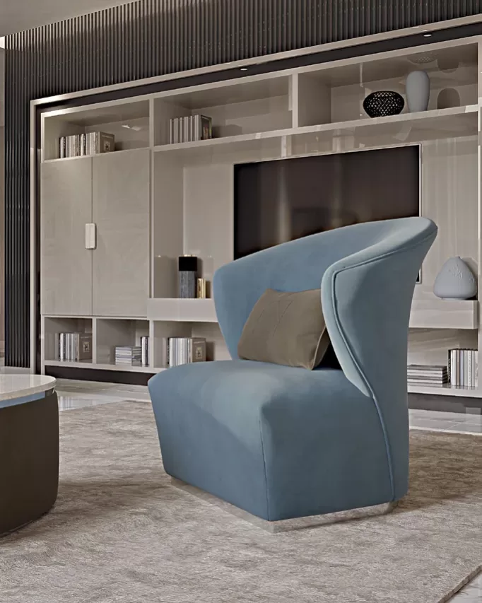 Icon Armchair by Francesco Pasi, armchairs made in italy