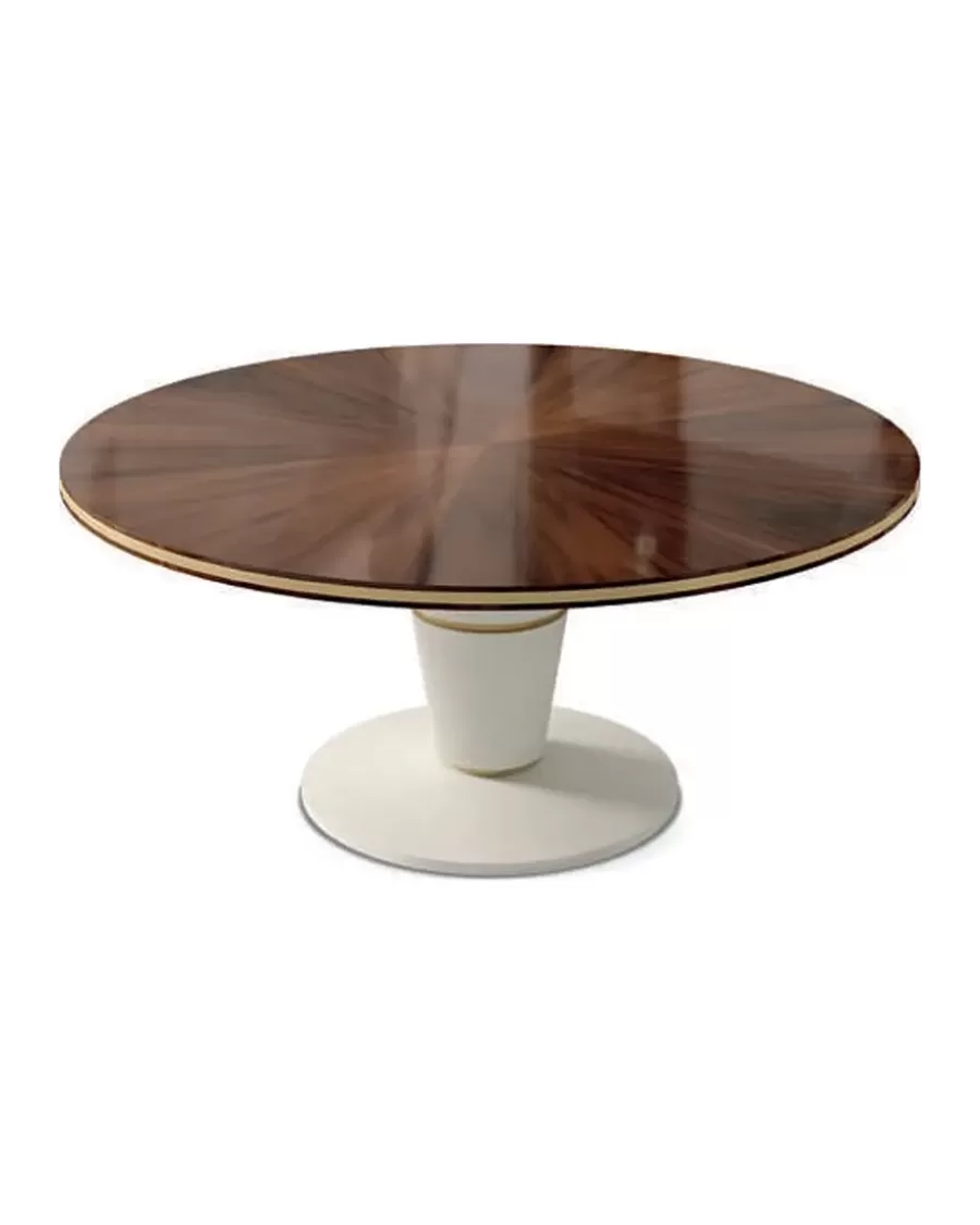 Ellipse Round Dining Table by Francesco Pasi, dining room table with matching dining chairs