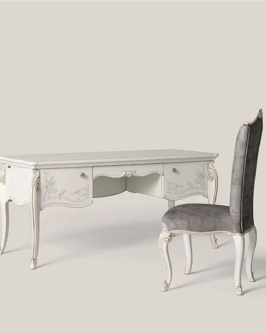 Opera Dining Chair 3012 by Francesco Pasi, carved dining room furniture