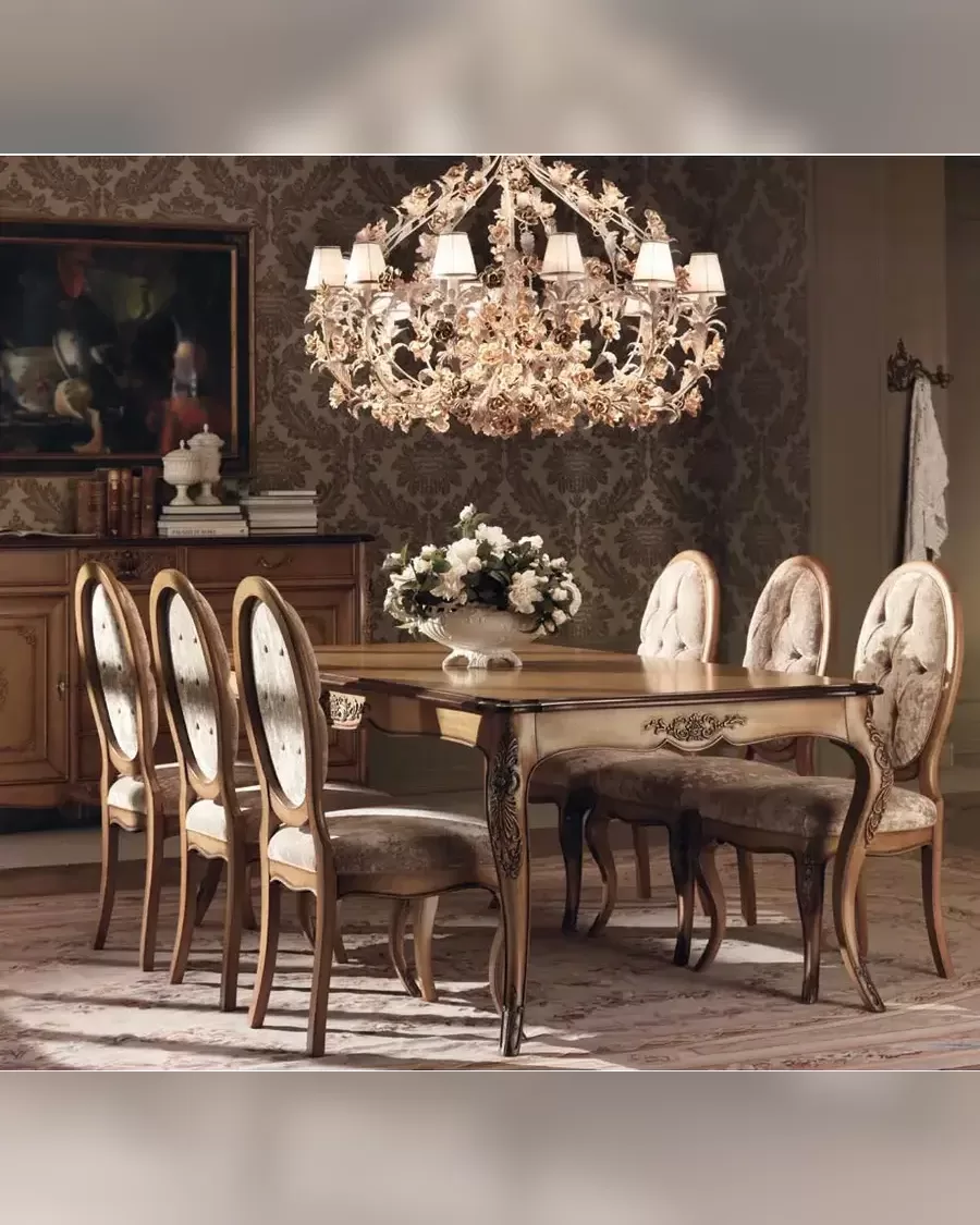Gran Guardia Dining Chair 2010 by Francesco Pasi, classic chair for a traditional dining table