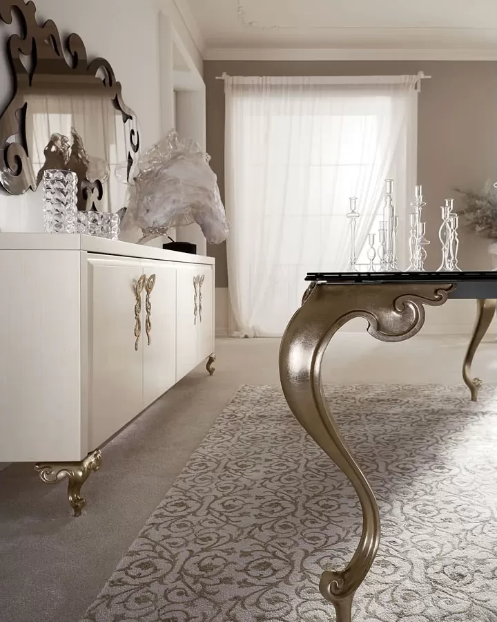George Dining Table by Cantori, table for a Cantori dining room set