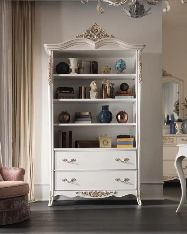 Gran Guardia Bookcase with Drawers by Francesco Pasi, Gran Guardia classic living room