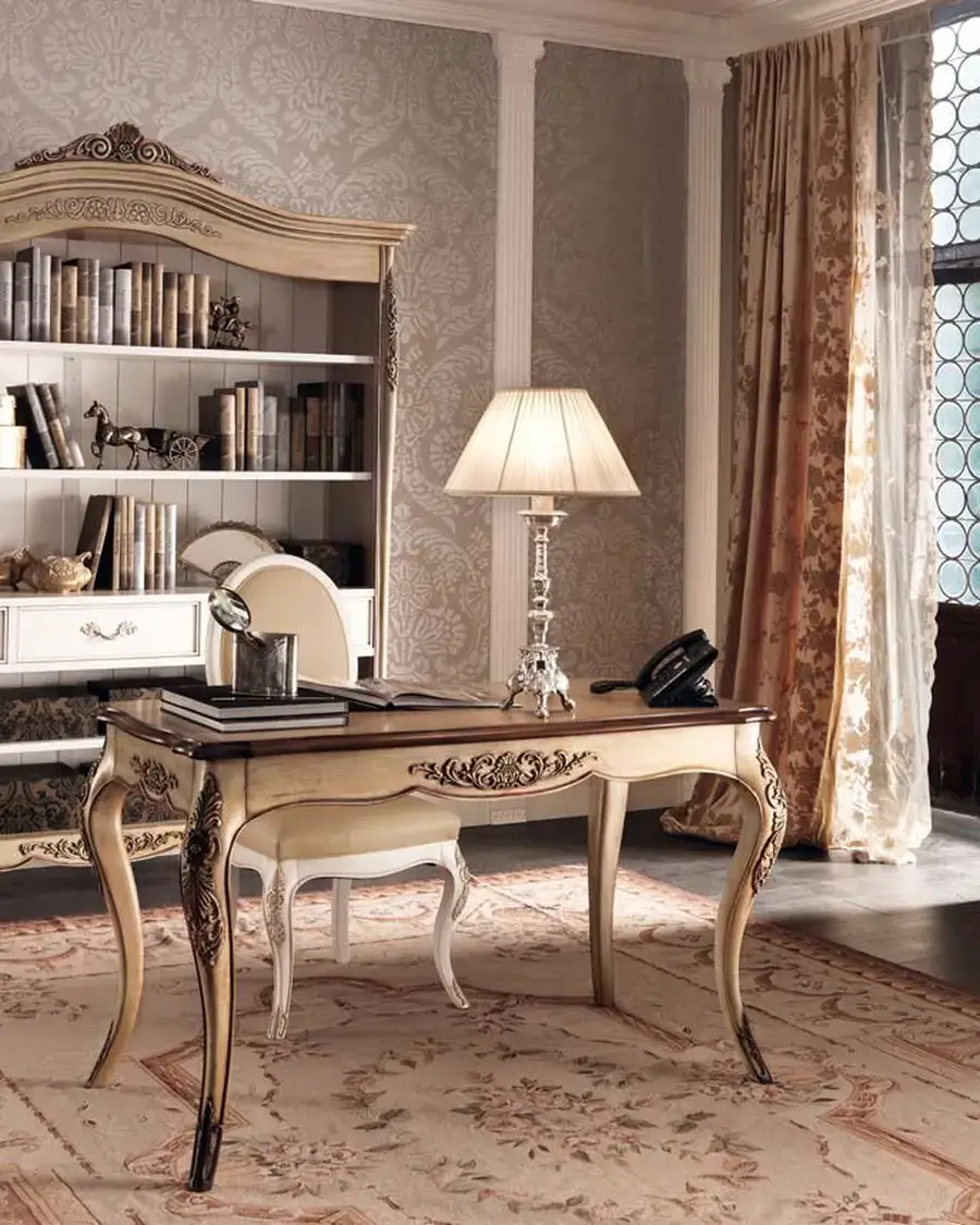Gran Guardia Desk 2041 by Francesco Pasi, luxury Italian desk