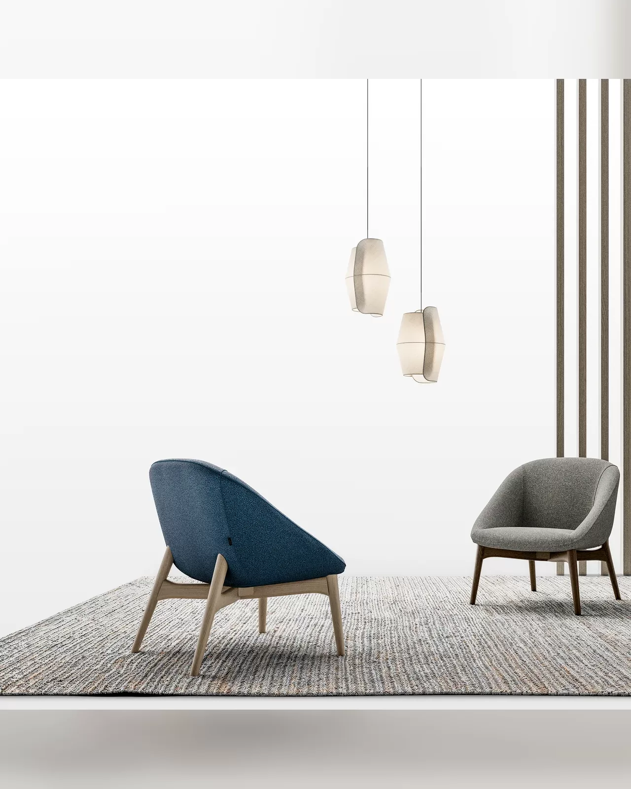 Le Mans Lounge Armchair by Dall'Agnese, luxury interior furniture