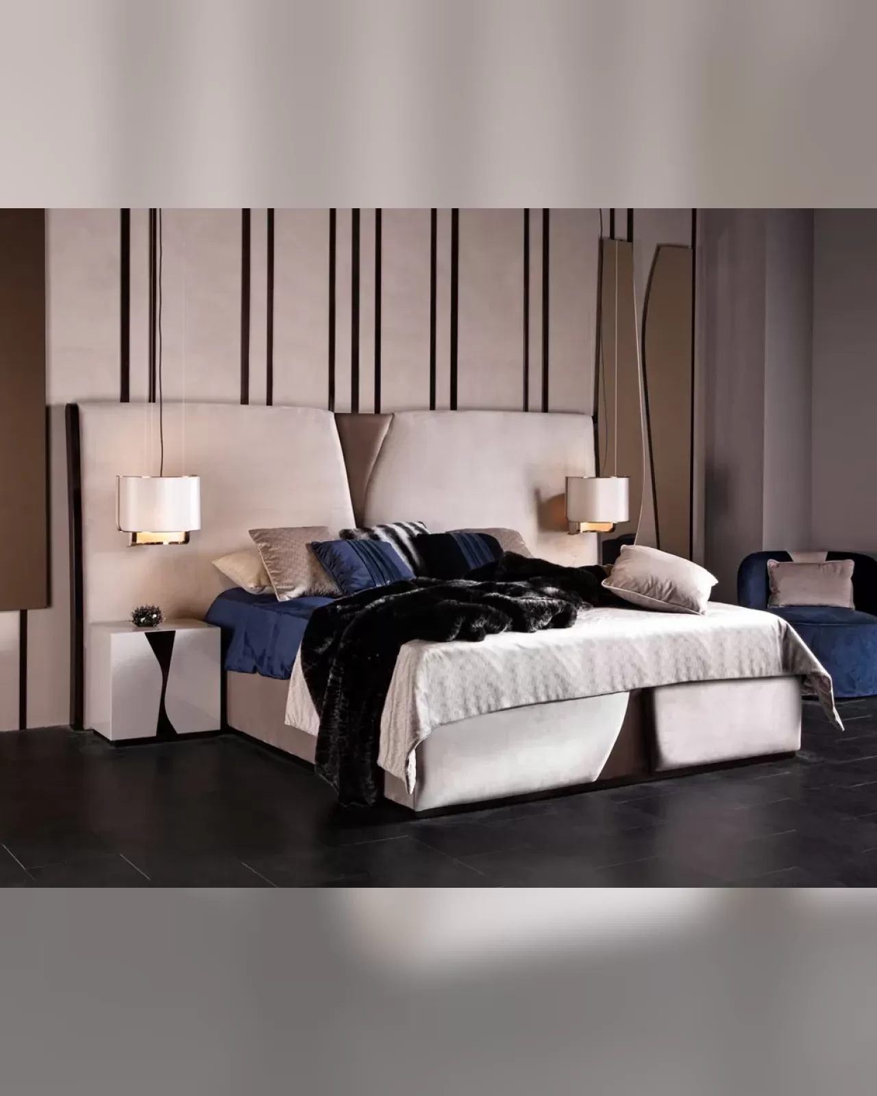 Krypton Bed by Epoque, modern contemporary furniture
