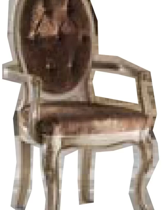Gran Guardia Tufted Carved Armchair by Francesco Pasi, to pair with a leather couch