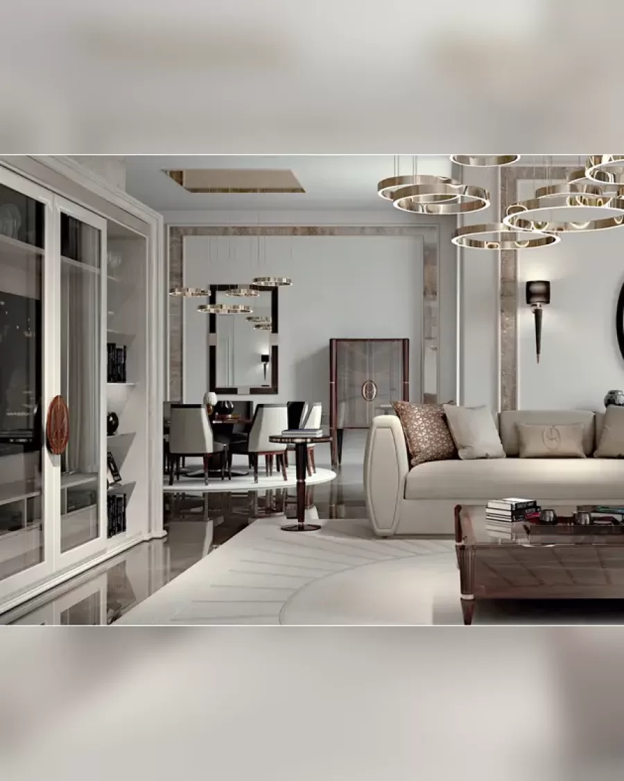 Ellipse Square Coffee Table by Francesco Pasi, to pair with a luxury leather sofa