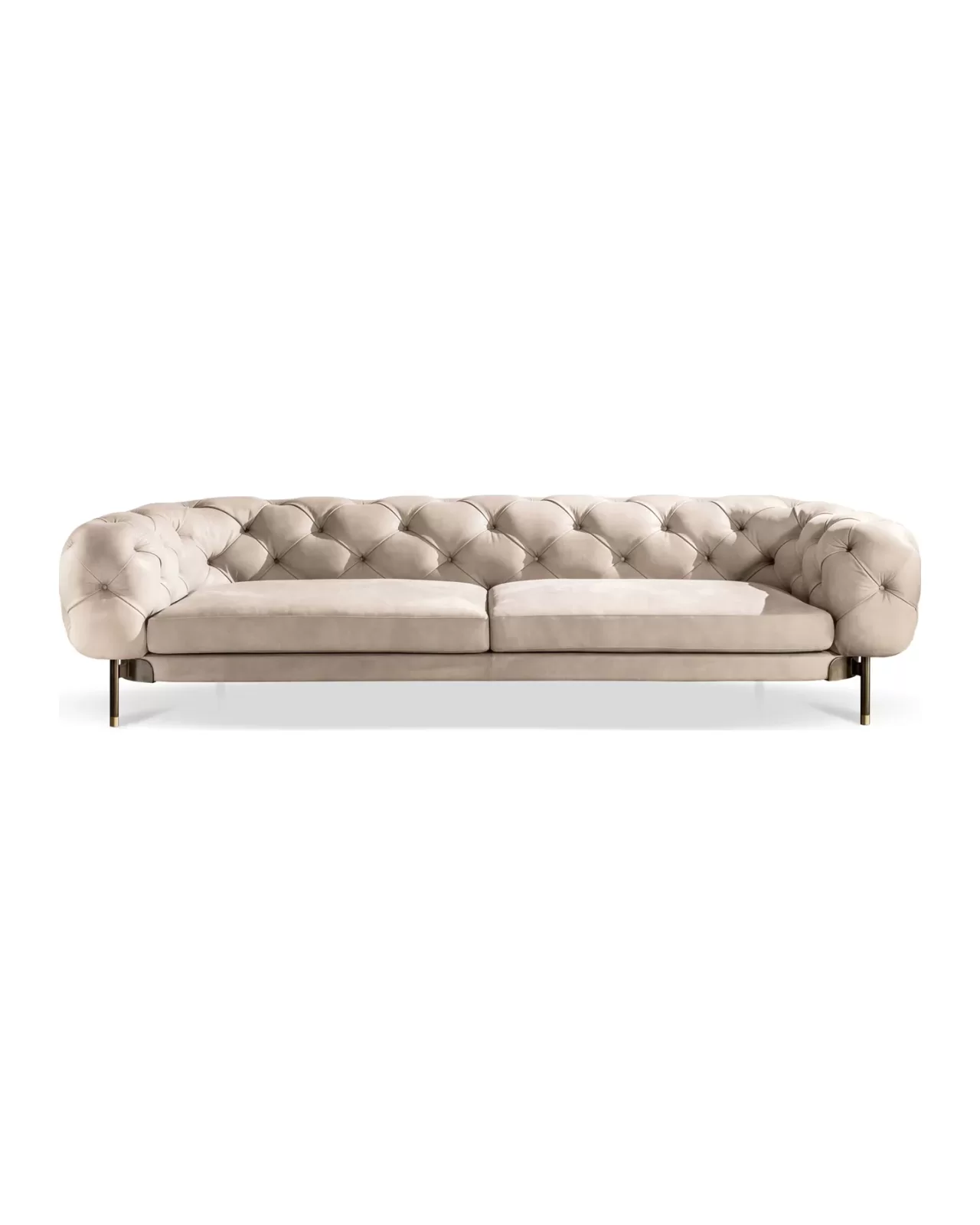 Atenae Sofa by Cantori, to pair with a contemporary sofa, made to order in Italy