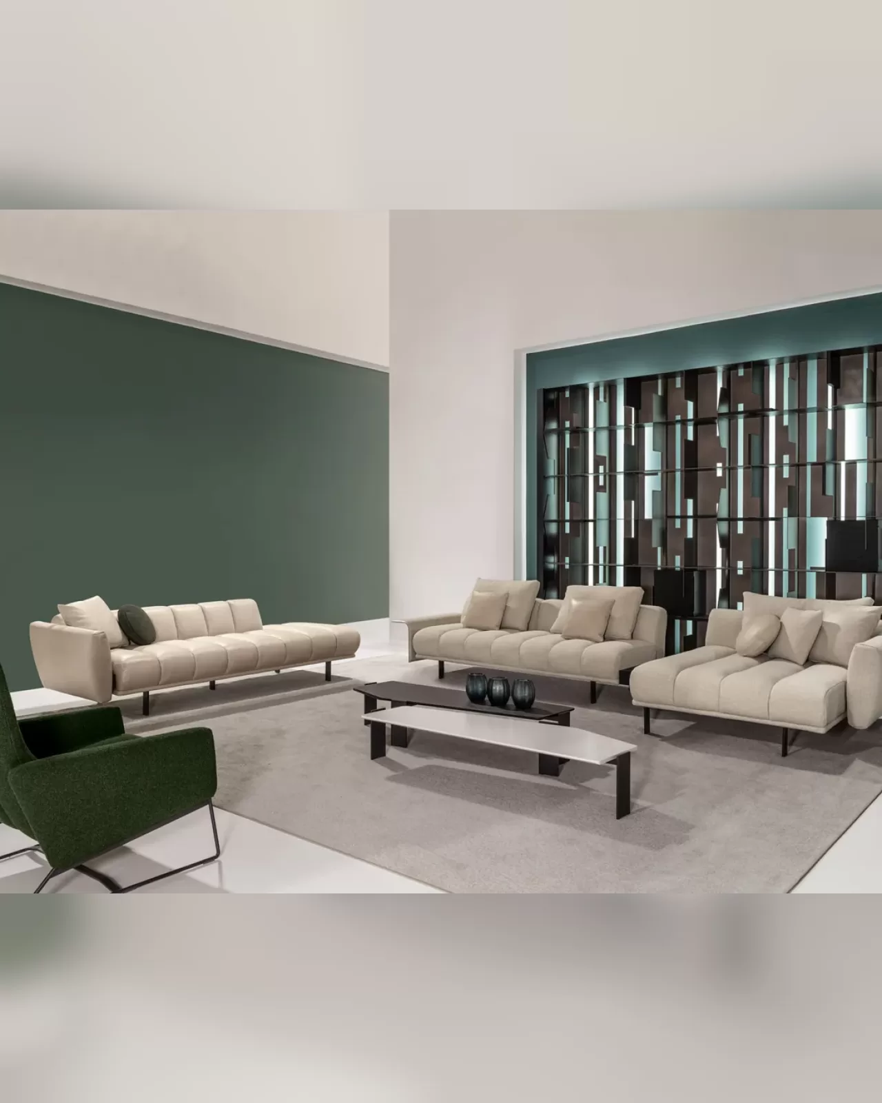Blockbau Modular Sofa by Cantori, Italian sofa