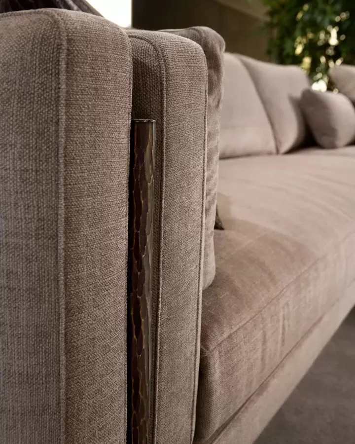 Shanghai Angular Sofa by Cantori, Italian sectional sofa