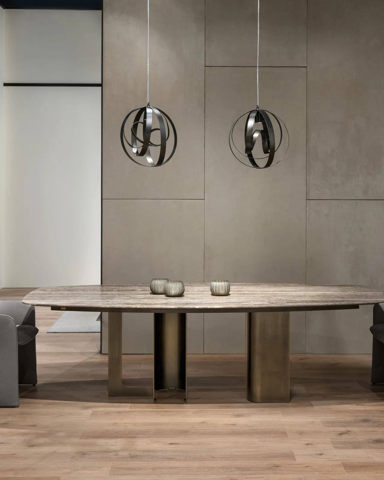 Mirage 2 Dining Table by Cantori, high-end dining table