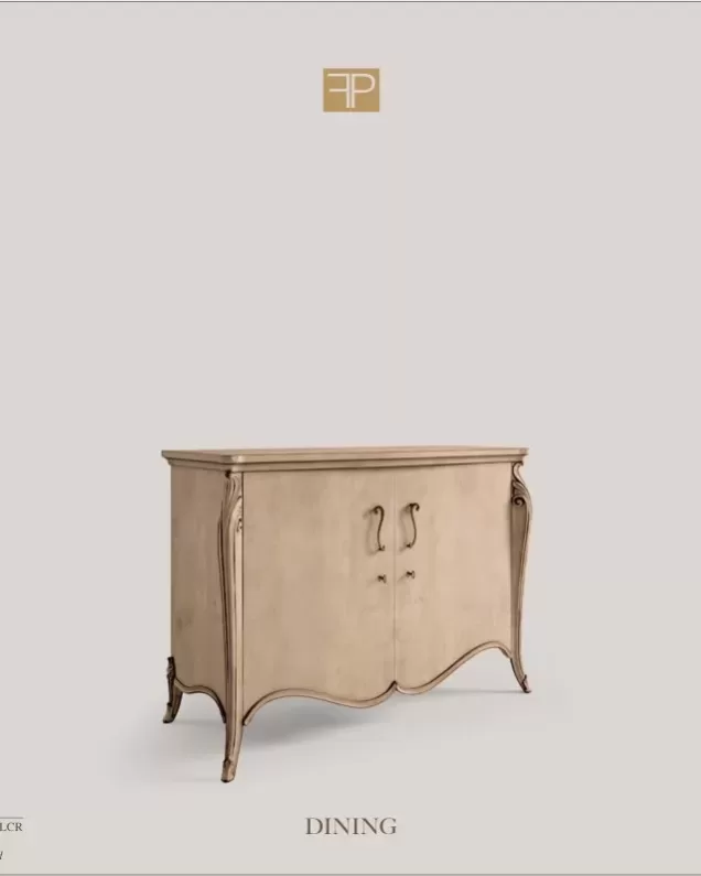 Opera Shaped Sideboard, Italian furniture