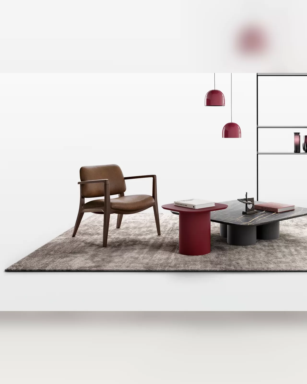 Hull Lounge Armchair, Dall'Agnese modern living room