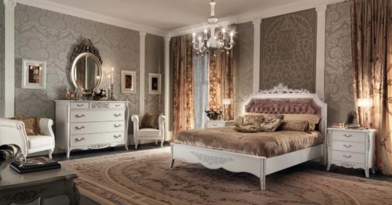 Gran Guardia Classic Bedroom, image 4 of 8, coordinated Italian furniture collection