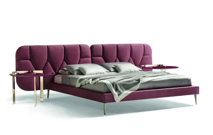 Dorothy bed by Angelo Cappellini, high end beds