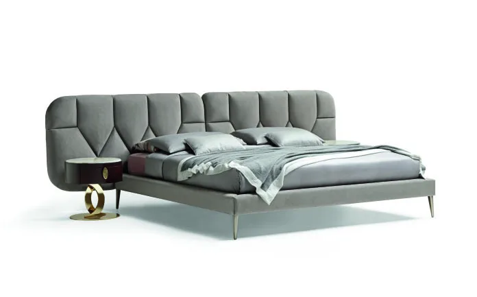 Dorothy bed by Angelo Cappellini, high end bed frames