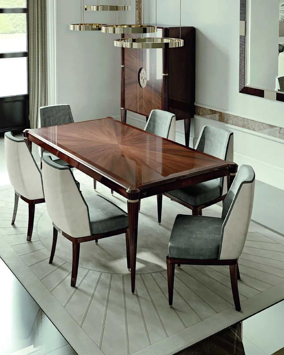 Ellipse Extendable Dining Table, Francesco Pasi Italian furniture for the dining room
