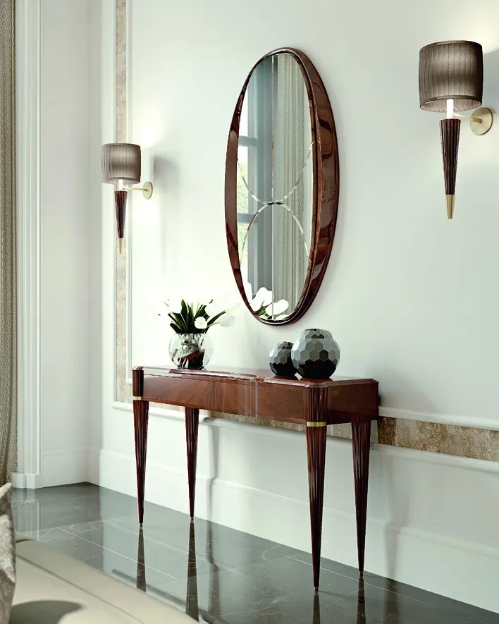 Ellipse Oval Mirror, image 2 of 2, Francesco Pasi Ellipse collection