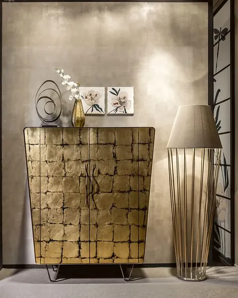 Cantori Icaro Cabinet, Italian furniture for a penthouse living room