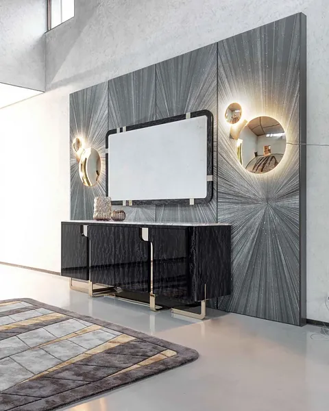 Giorgio Collection Charisma Showcase, image 6 of 6, Italian furniture for an apartment living room