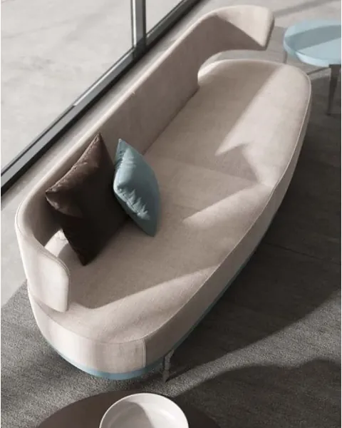 Signorini Coco Oceano Showcase, image 3 of 6, Italian furniture for a penthouse living room