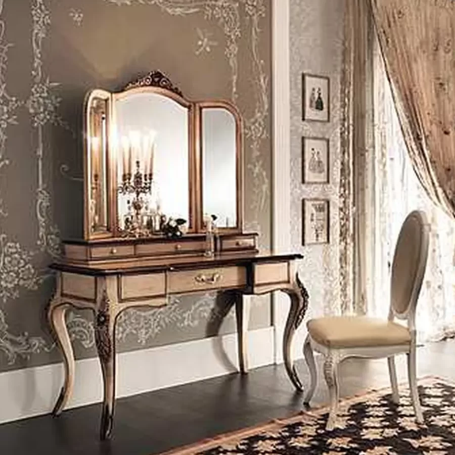 Ellipse Dressing Table by Francesco Pasi, for a luxury bedroom