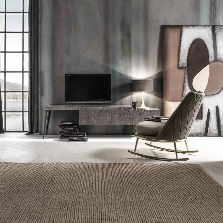 Aurora Rocking Chair by Cantori, luxury living room furniture, 65 cm wide