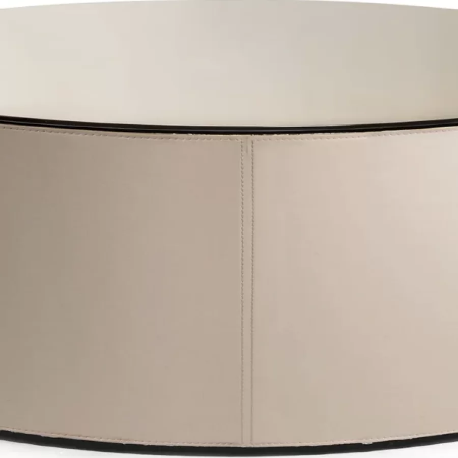 Conico Basso Coffee Table by Cantori, luxury living room furniture, made to order in Italy
