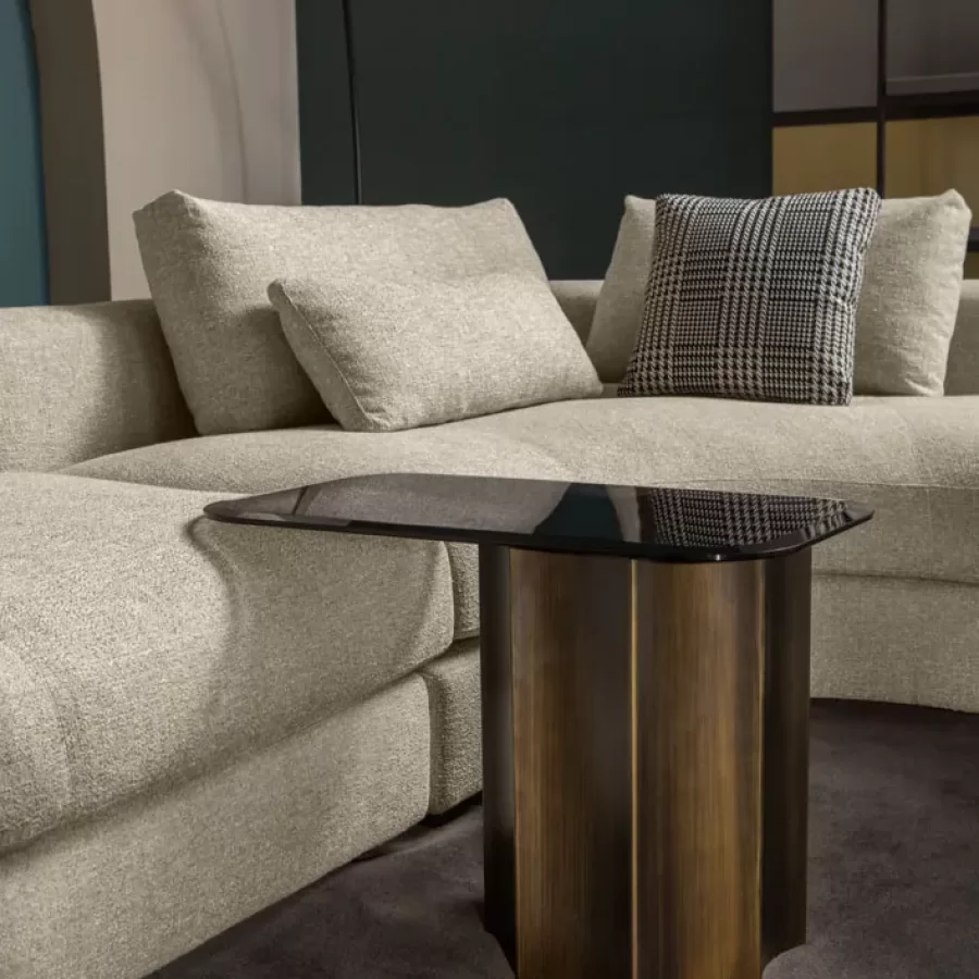 Florio High Coffee and Side Table by Cantori, living room furniture, 70 cm wide