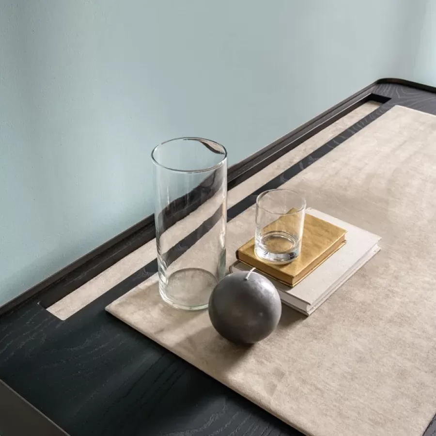 Luis Desk and Dressing Table by Cantori, Italian desk, 136 cm wide