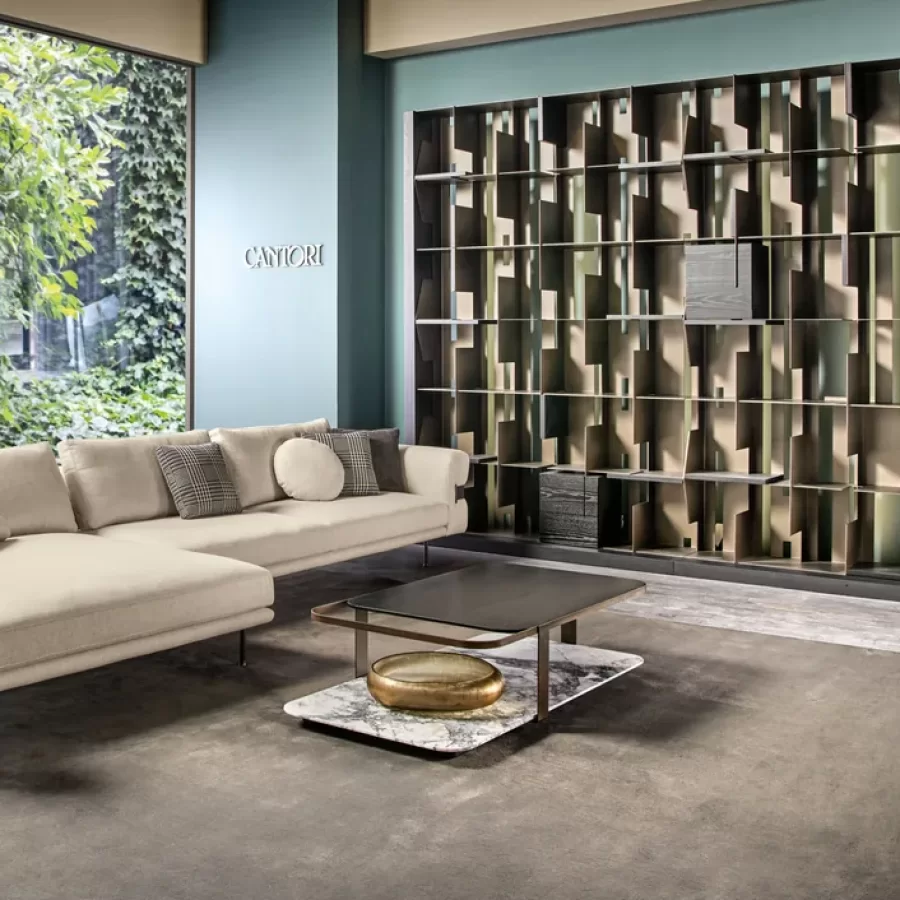 Montecarlo Coffee Table by Cantori, luxury living room furniture, 140 cm wide