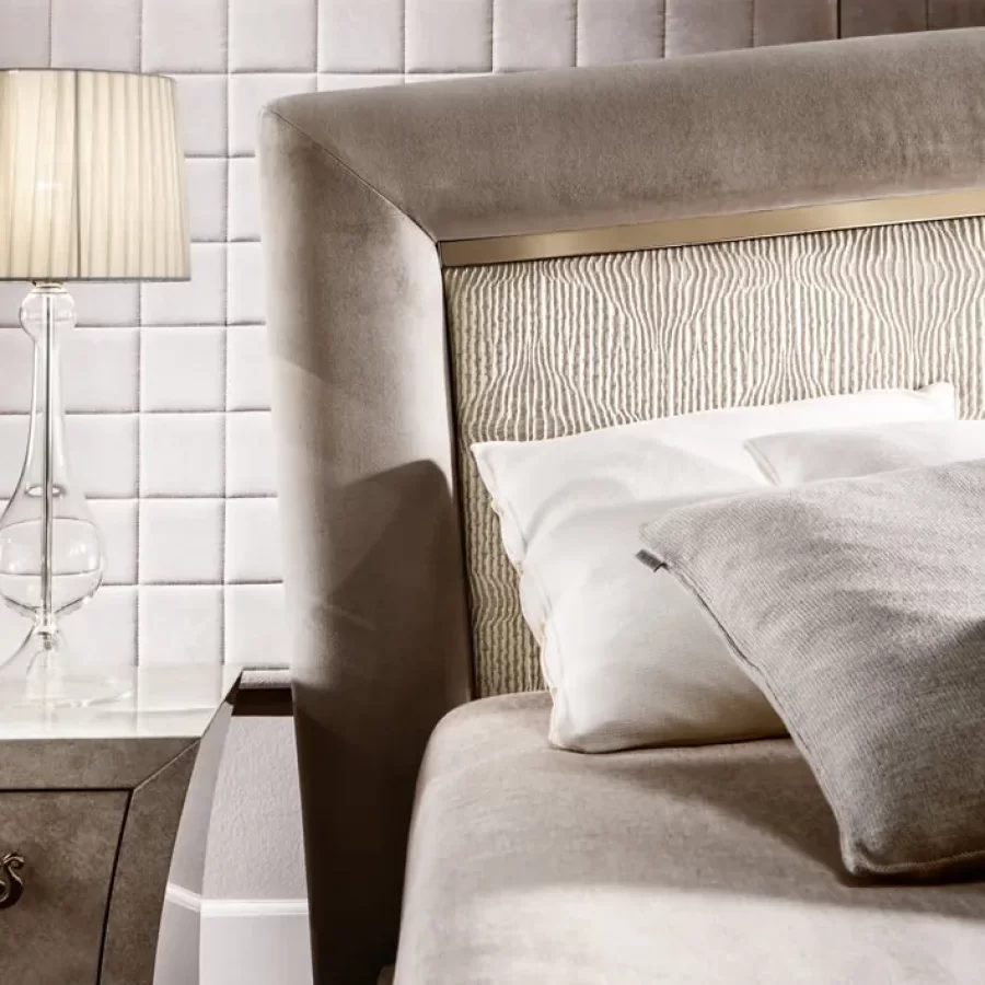 Portofino Bed by Cantori, luxury bedroom furniture