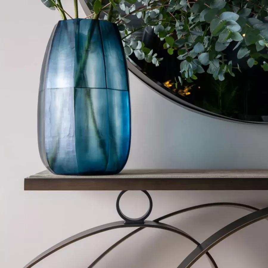 Rodin Console Table by Cantori, narrow console table, 154 cm wide