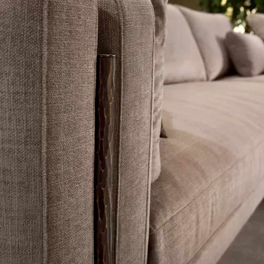 Shanghai Angular Sofa by Cantori, upscale furniture for the living room, corner sofa