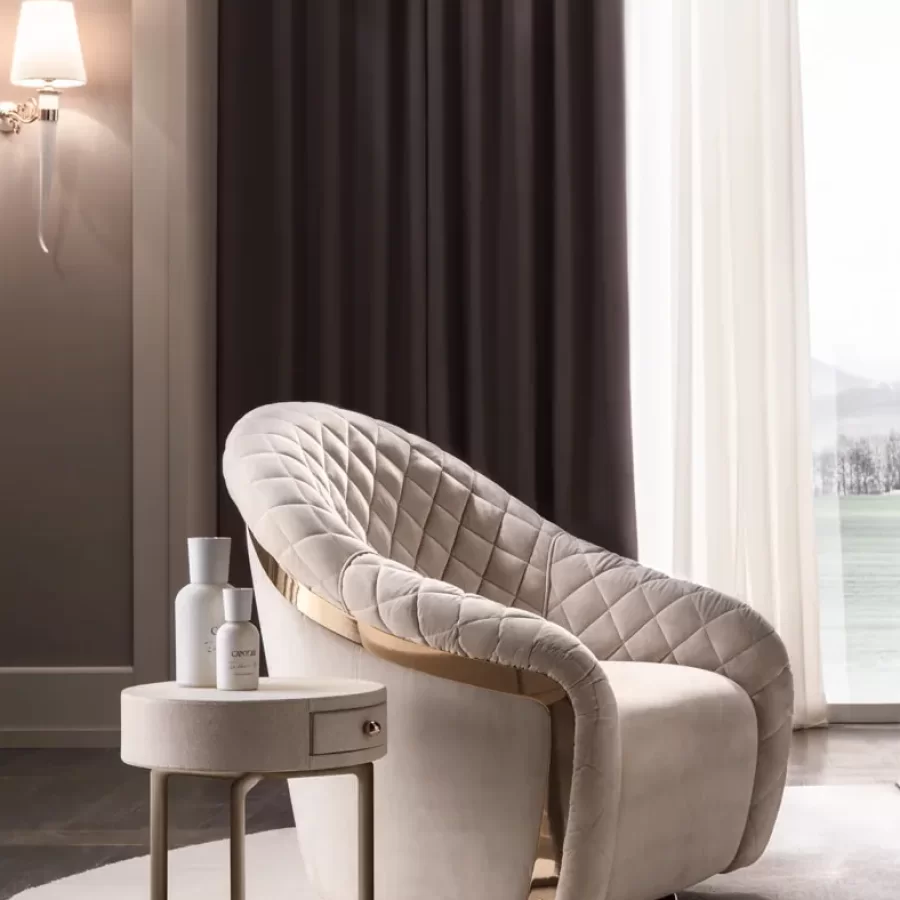 Teo Bedside Table by Cantori, for high quality bedroom sets