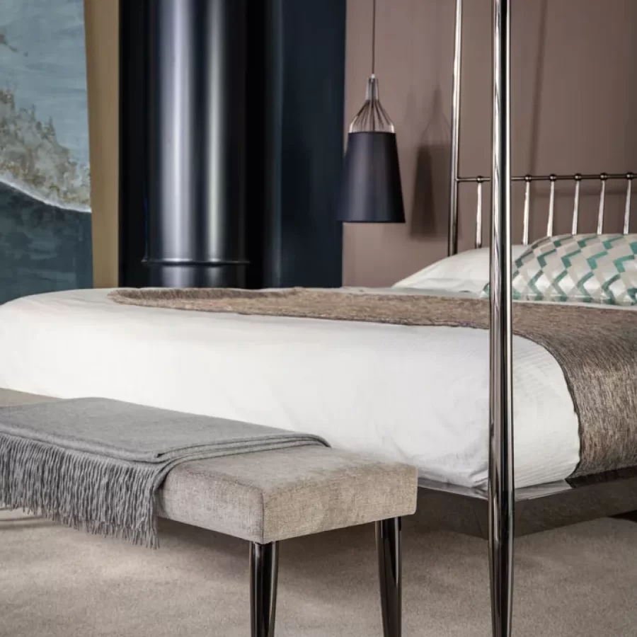 Urbino Canopy Bed by Cantori, for bedroom furniture sets