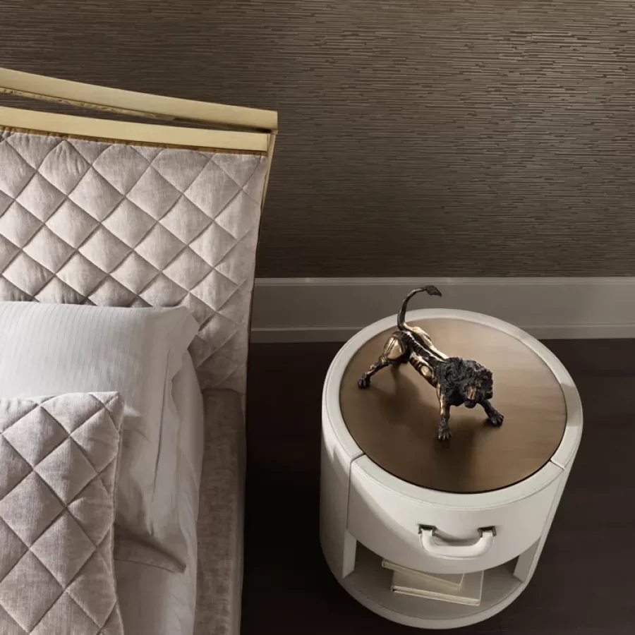 Valentino Bed by Cantori, Italian bedroom furniture