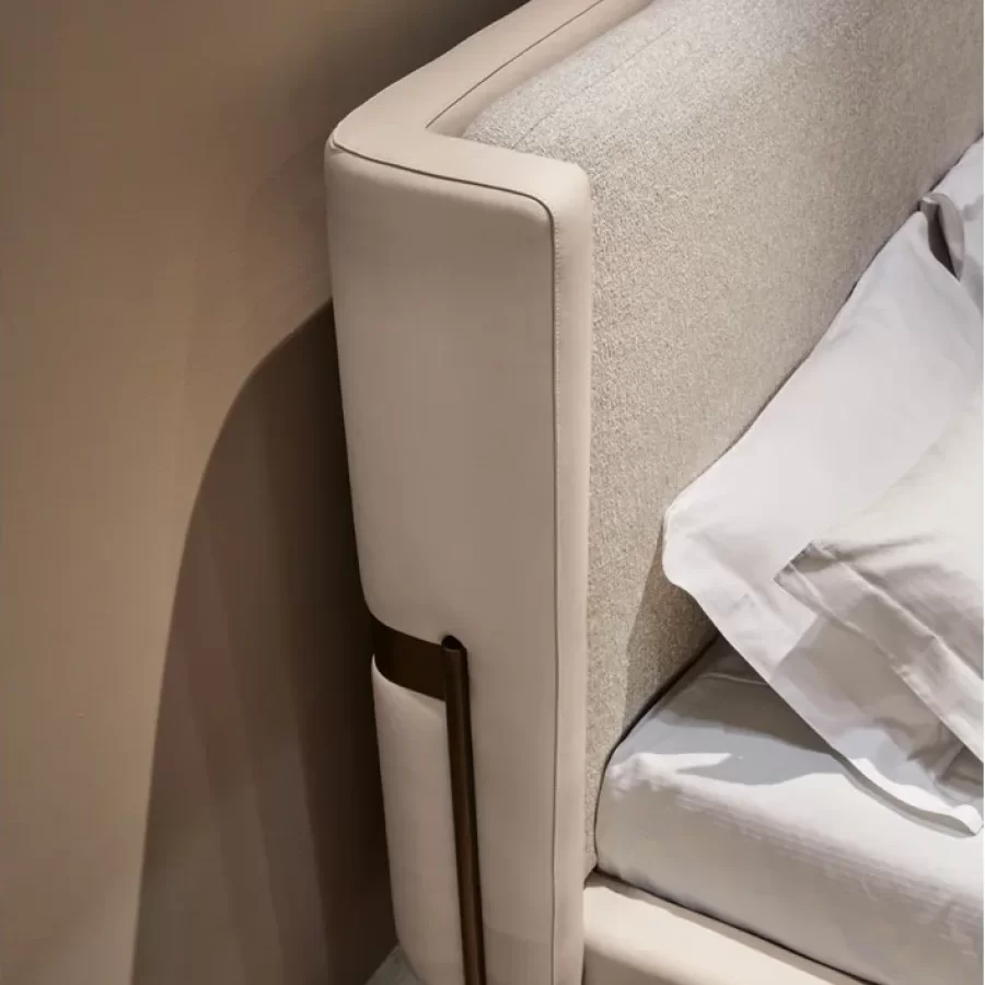 Valley High Bed by Cantori, luxury bedroom furniture