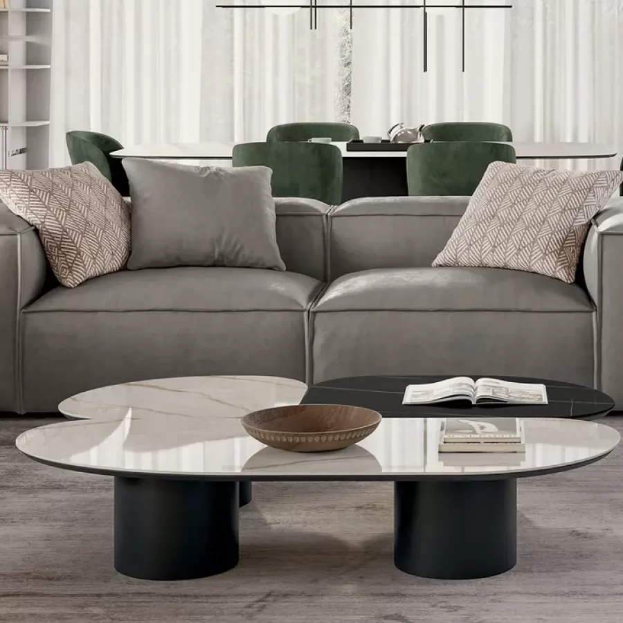 Atollo Coffee Table by Dall'Agnese, living room furniture, 55 to 150 cm wide
