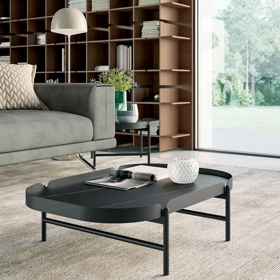 Cosmo Coffee Table by Dall'Agnese, luxury living room furniture, 64 to 89 cm wide