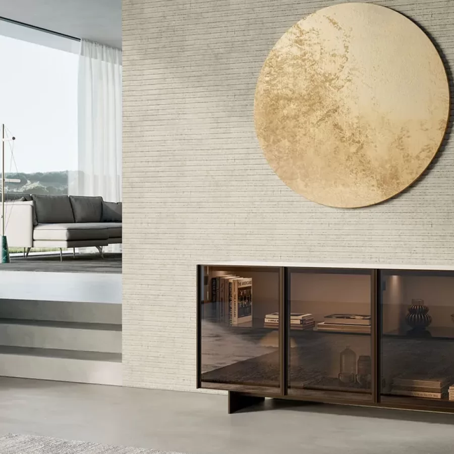Glass Up Sideboard by Dall'Agnese, dining room furniture, 90 to 180 cm wide