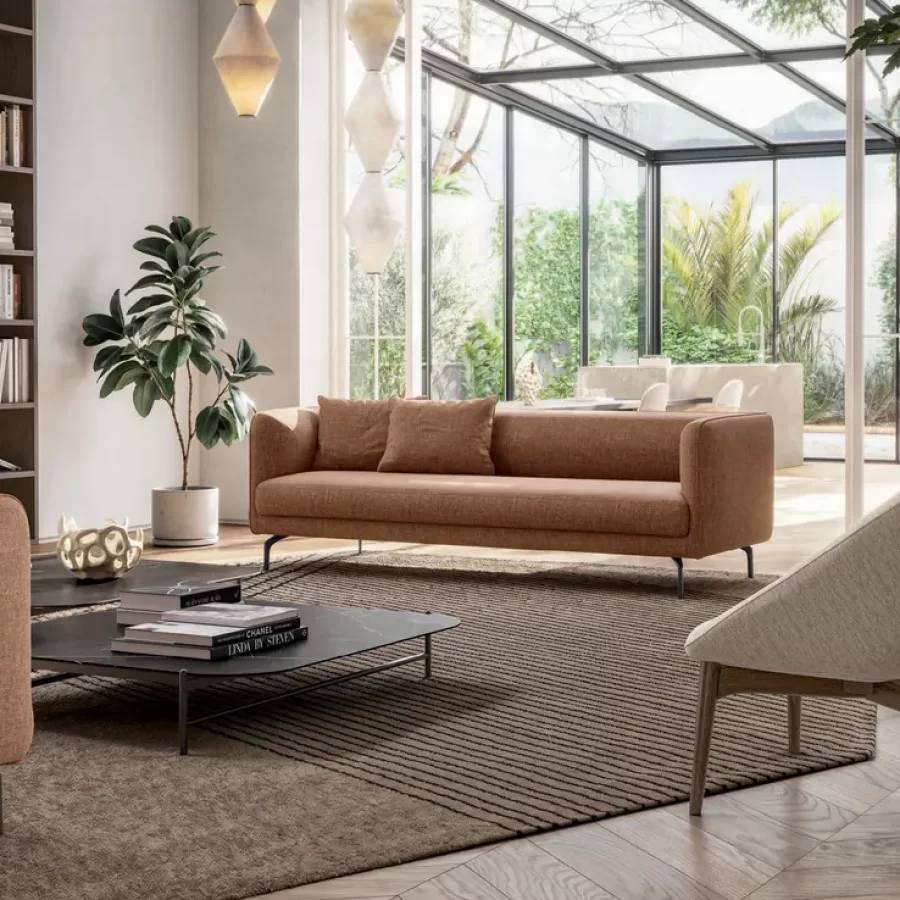 Panama Sofa by Dall'Agnese, living room furniture, 192 to 242 cm wide