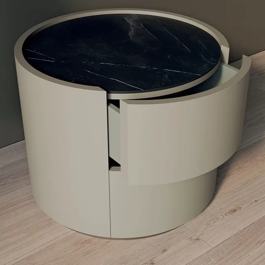 Ronda Nightstand by Dall'Agnese, Italian bedroom furniture