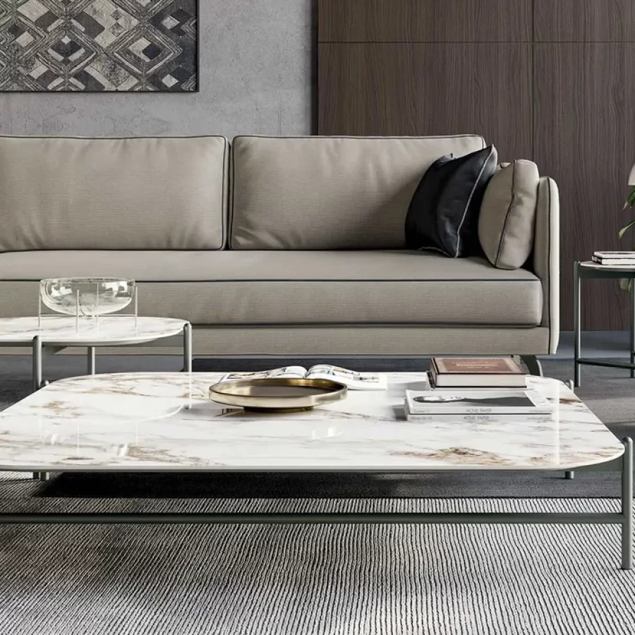 Supernova Coffee Table by Dall'Agnese, high end living room furniture, 64 to 124 cm wide
